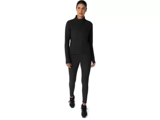 Calça feminina canelada de cintura alta 7/8 justa