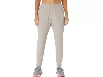 Calça feminina de treino com elasticidade no tronco