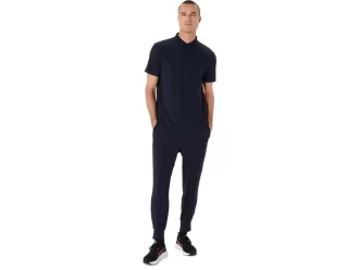 Calça jogger de malha elástica