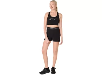 Calça legging essencial com o logotipo da ASICS de 7,6 cm (3 polegadas).
