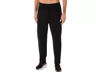 Calça reta de malha pesada