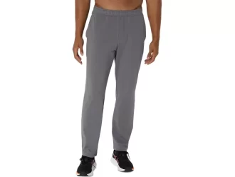 Calça reta de malha pesada
