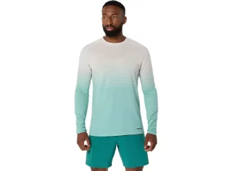 Camisa masculina de manga comprida sem costura