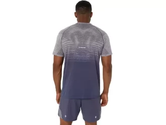 Camisa masculina de manga curta sem costura