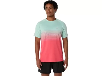 Camisa masculina de manga curta sem costura