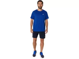 CAMISETA DE MANGA CURTA ASICS PRATA