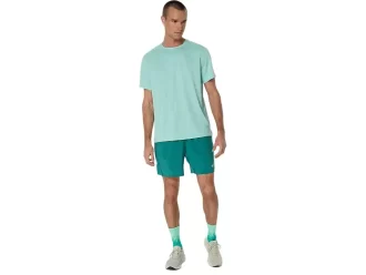 CAMISETA DE MANGA CURTA ASICS PRATA