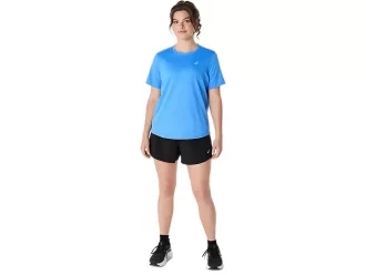 CAMISETA DE MANGA CURTA ASICS PRATA