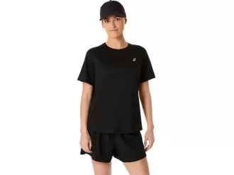 CAMISETA DE MANGA CURTA ASICS PRATA