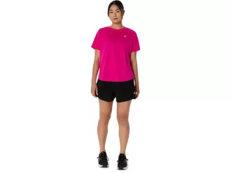 CAMISETA DE MANGA CURTA ASICS PRATA