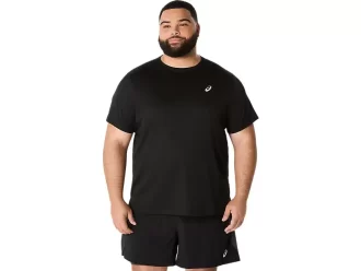 CAMISETA DE MANGA CURTA ASICS PRATA