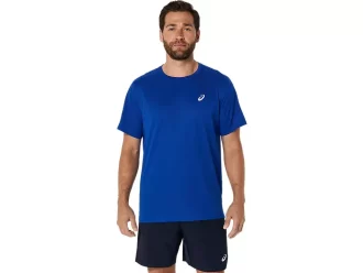 CAMISETA DE MANGA CURTA ASICS PRATA