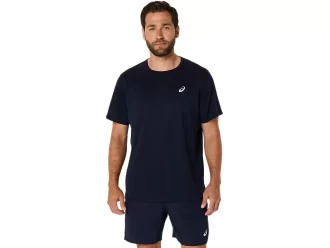 CAMISETA DE MANGA CURTA ASICS PRATA