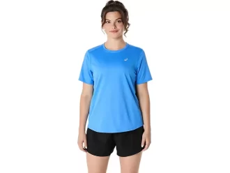 CAMISETA DE MANGA CURTA ASICS PRATA