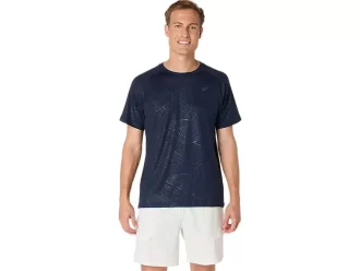 CAMISETA DE MANGA CURTA COM ESTAMPA DE JOGO POR TODA PARTE