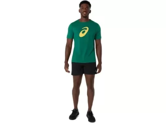 CAMISETA DE MANGA CURTA COM ESTAMPA DE PINCEL