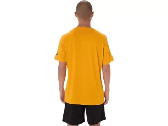 CAMISETA DE MANGA CURTA COM ESTAMPA DE PINCEL