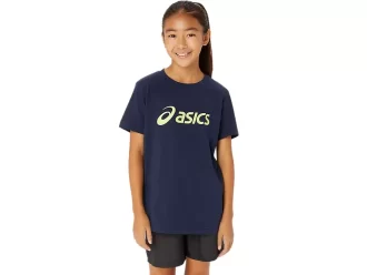 CAMISETA DE MANGA CURTA COM LOGOTIPO DA ASICS