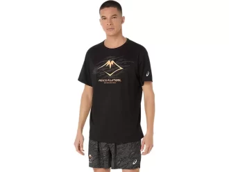 CAMISETA DE MANGA CURTA COM LOGOTIPO DA FUJITRAIL