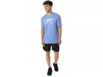 Camiseta de manga curta listrada da ASICS