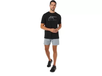 Camiseta de manga curta listrada da ASICS
