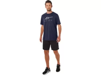 Camiseta de manga curta listrada da ASICS