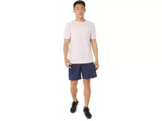 Camiseta de manga curta listrada da ASICS