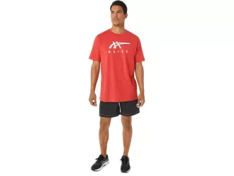 Camiseta de manga curta listrada da ASICS