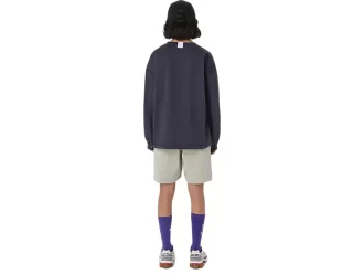 CAMISETA DE MANGA LONGA COM GOLA REDONDA