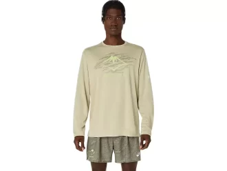 CAMISETA DE MANGA LONGA COM LOGOTIPO DA FUJITRAIL
