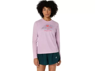 CAMISETA DE MANGA LONGA COM LOGOTIPO DA FUJITRAIL