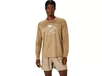 CAMISETA DE MANGA LONGA COM LOGOTIPO DA FUJITRAIL