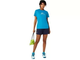 CAMISETA FEMININA COM ESTAMPA DE TÊNIS
