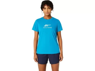CAMISETA FEMININA COM ESTAMPA DE TÊNIS