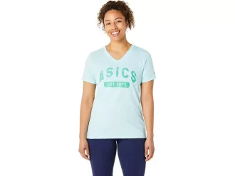 CAMISETA FEMININA DE MANGA CURTA COM DECOTE EM V EST 1977