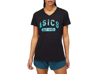 CAMISETA FEMININA DE MANGA CURTA COM DECOTE EM V EST 1977